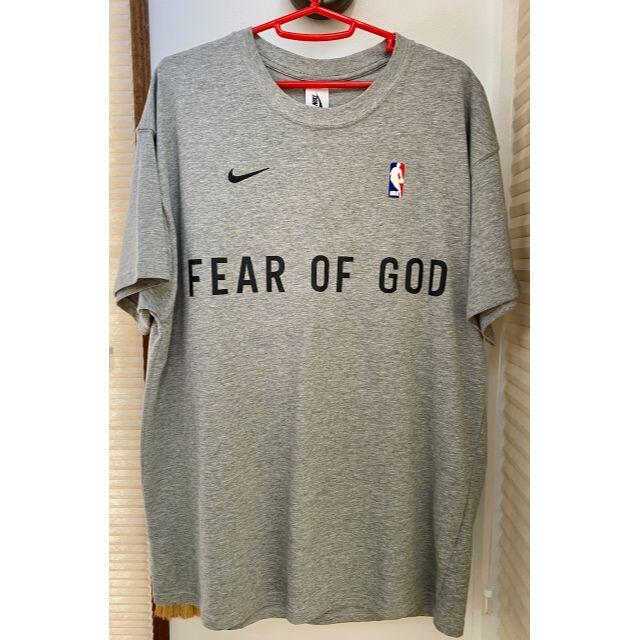 格安美品本物 NIKE fear of god ナイキ NBA　Tシャツ