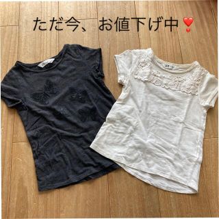 エイチアンドエム(H&M)の女の子用Tシャツ　H & M  130センチ(Tシャツ/カットソー)