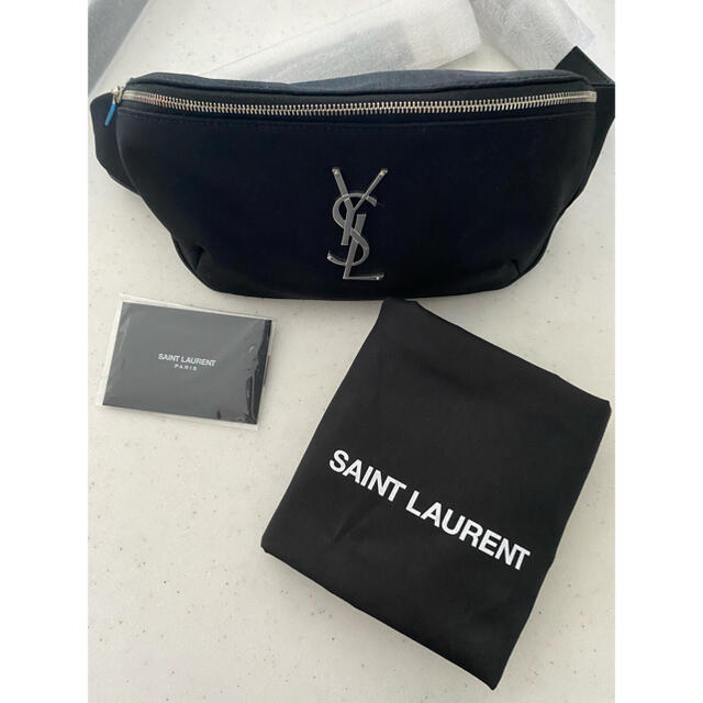 Saint Laurent(サンローラン)のSAINT LAURENTサンローラン Monogram ベルトバッグ新品 メンズのバッグ(ボディーバッグ)の商品写真