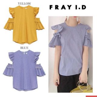 フレイアイディー(FRAY I.D)のお値下げ♡FRAY I.D プリーツフリルブラウス (シャツ/ブラウス(半袖/袖なし))