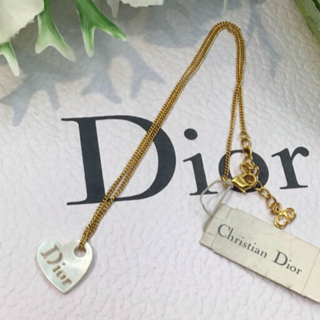 Dior ネックレス　ディオール　ハート　新品未使用