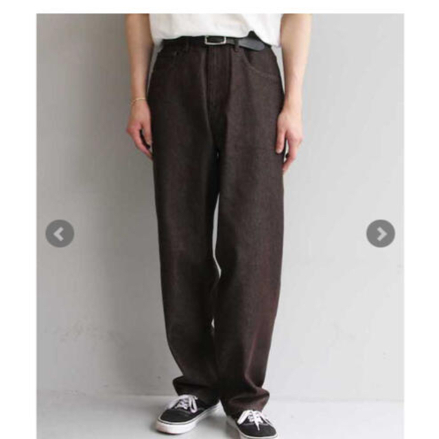 COMOLI(コモリ)のAURALEE  HARD TWIST DENIM WIDE PANTS メンズのパンツ(デニム/ジーンズ)の商品写真