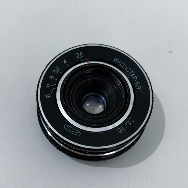 インダスター69 Industar 28mm  M39  オールドレンズ　ロシア スマホ/家電/カメラのカメラ(レンズ(単焦点))の商品写真