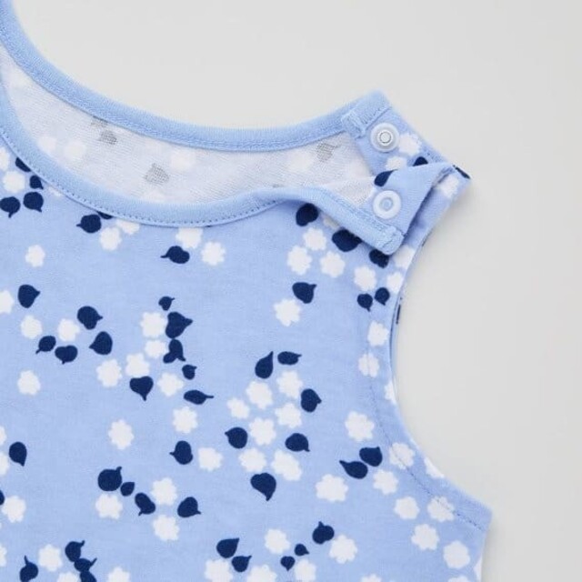 marimekko(マリメッコ)のマリメッコ　marimekko　ユニクロ　コラボ　ベビー　海外限定　女の子 キッズ/ベビー/マタニティのベビー服(~85cm)(ワンピース)の商品写真