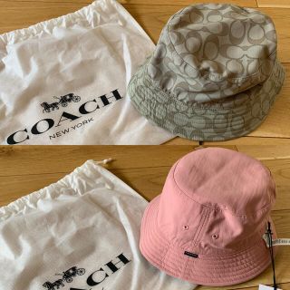 コーチ(COACH)の【新品】【タグ付き】COACH リバーシブルハット(ハット)