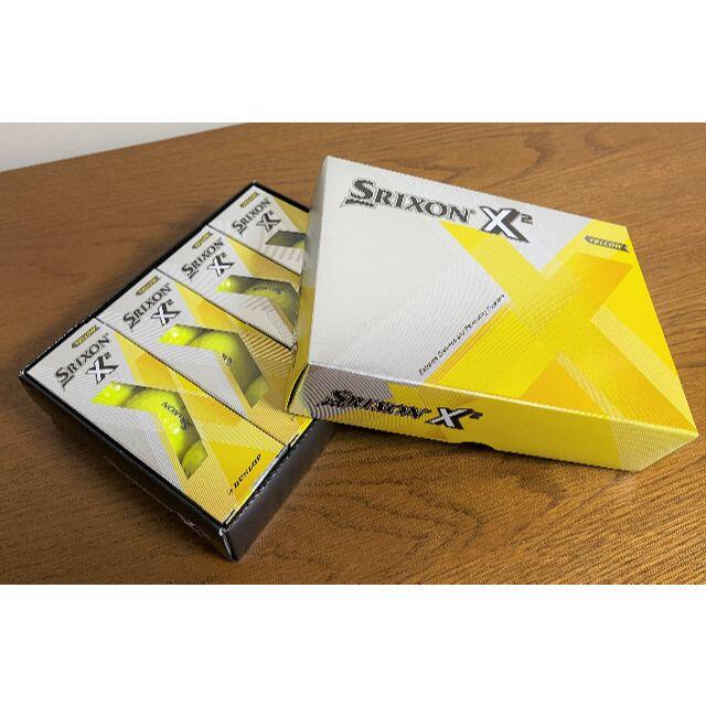 DUNLOP　SRIXON-X2 　イエロー　10ダース＝120個