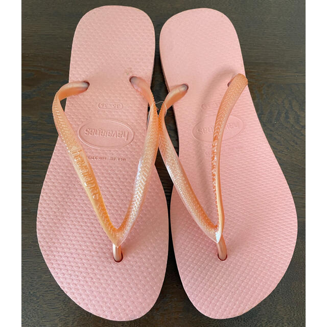 havaianas(ハワイアナス)の【ちび2459様専用】havaianas ハワイアナス　ビーチサンダル レディースの靴/シューズ(ビーチサンダル)の商品写真