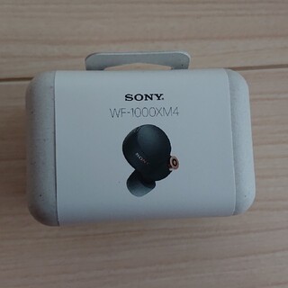 ソニー(SONY)の【新品未開封】SONY WF-1000XM4 ブラック(ヘッドフォン/イヤフォン)