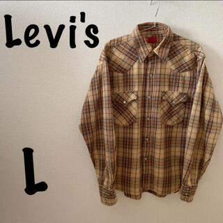 リーバイス(Levi's)のLevi's   チェックシャツ　ネルシャツ(シャツ)