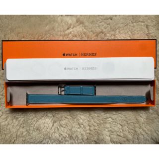 エルメス(Hermes)のHERMES  Apple Watch 38・40mm レザーバンド　送料込み(腕時計)