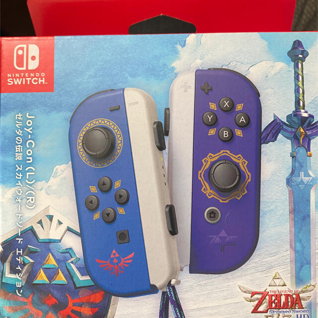 新品未開封 Joy-Con ゼルダの伝説 スカイウォードソード エディション