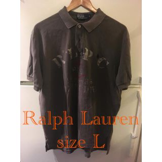 ポロラルフローレン(POLO RALPH LAUREN)のラルフローレン海軍風ポロシャツ USAアメリカ米国UK英国イギリス軍物ビンテージ(ポロシャツ)