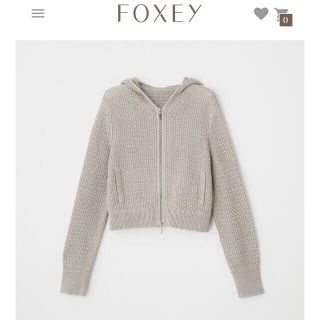 FOXEY - 新品☆2021年 フォクシー☆Foxey 完売品 リネンパーカー 麻100 ...