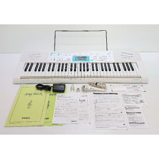 カシオ(CASIO)のCASIO LK-128(超美品)(キーボード/シンセサイザー)