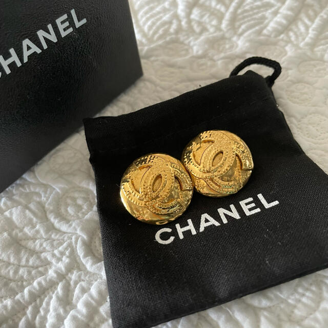 CHANEL ヴィンテージイヤリング レディースのアクセサリー(イヤリング)の商品写真