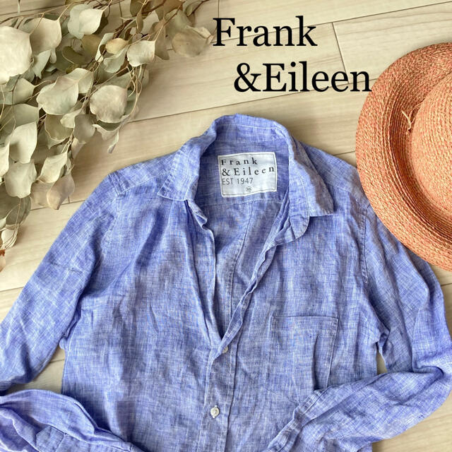 Frank&Eileen(フランクアンドアイリーン)の【美品Frank&EileenリネンシャツBARRY】 レディースのトップス(シャツ/ブラウス(長袖/七分))の商品写真