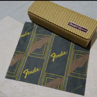 フェンダー(Fender)の【未使用品】フェンダーアイウェア メガネケース&メガネ拭き(サングラス/メガネ)