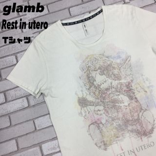 グラム(glamb)の古着 glamb グラム レストインユーテロ tシャツ カットソー(Tシャツ/カットソー(半袖/袖なし))