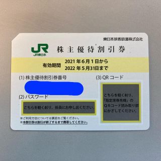 ジェイアール(JR)のJR東日本株主優待券(その他)