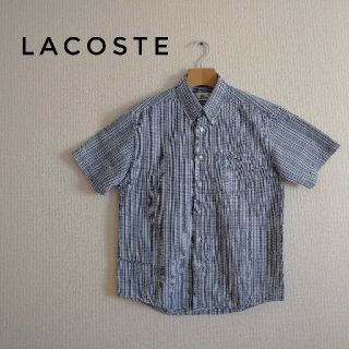 ラコステ(LACOSTE)の【定番】ラコステ　メンズ　半袖　ボタンダウンシャツ(シャツ)