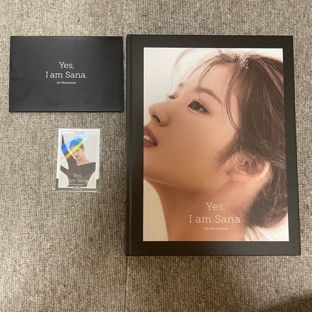 超人気のCDTWICE サナ 写真集 Yes,I am Sana(black ver) | フリマアプリ ラクマ