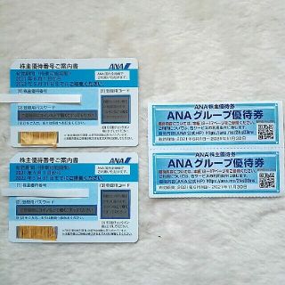 ANA 株主優待券 2枚 有効期限 2022年5/31(その他)