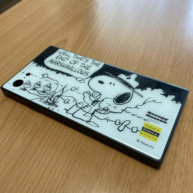 SNOOPY(スヌーピー)のスヌーピーミュージアム限定スマホケース スマホ/家電/カメラのスマホアクセサリー(iPhoneケース)の商品写真