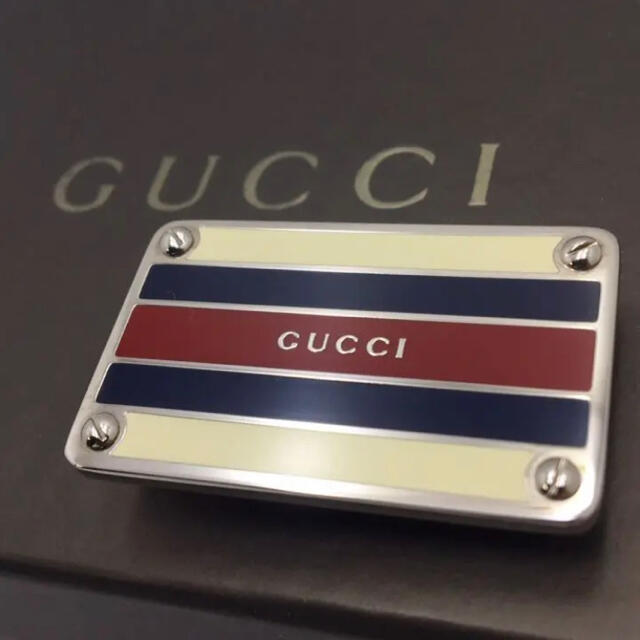 好きに 未使用品 GUCCI シェリーライン マネークリップ ビンテージ