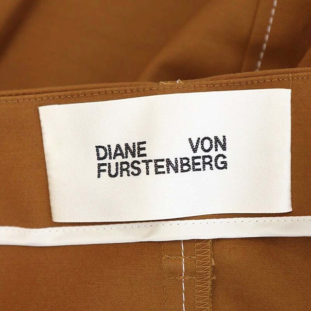 DIANE von FURSTENBERG(ダイアンフォンファステンバーグ)のダイアンフォンファステンバーグ センタースリットタイトスカート ロング 2 茶  レディースのスカート(ロングスカート)の商品写真