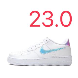 ナイキ(NIKE)のNIKE AIR FORCE 1 LV8 (GS) white 23.0(スニーカー)