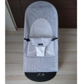 ベビービョルン(BABYBJORN)のバウンサー　ベビービョルン　メッシュ　シルバーホワイト　グレー(その他)