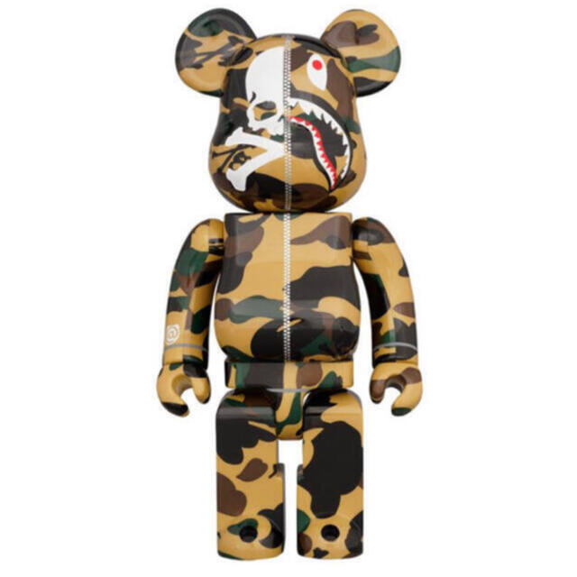 MEDICOM TOY(メディコムトイ)のMASTERMIND VS BAPE(R) BE@RBRICK 1000%  エンタメ/ホビーのフィギュア(その他)の商品写真