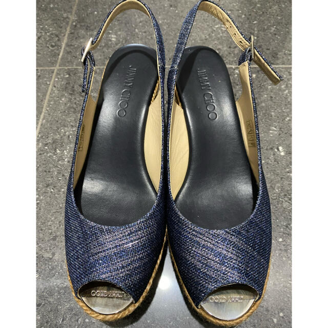 JIMMY CHOO サンダル 極美品 24.5cm | www.chupaforeverfun.rs
