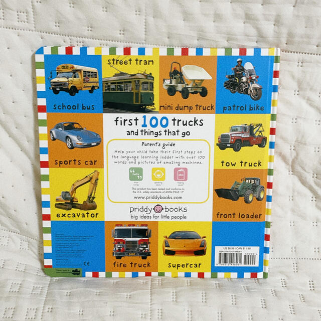 【英語絵本】はじめて図鑑100 first 100 trucks