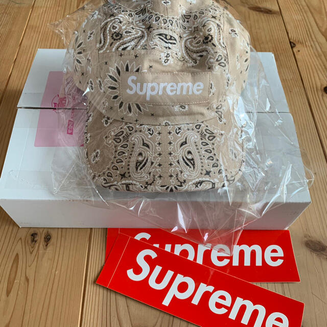 supreme Bandana Cap バンダナキャップ　Tan タン