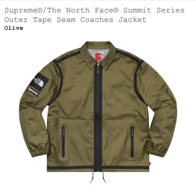 Supreme North Face Seam Coaches Jacket Lメンズ