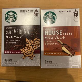 スターバックスコーヒー(Starbucks Coffee)のスターバックス　オリガミ2箱　10袋(コーヒー)