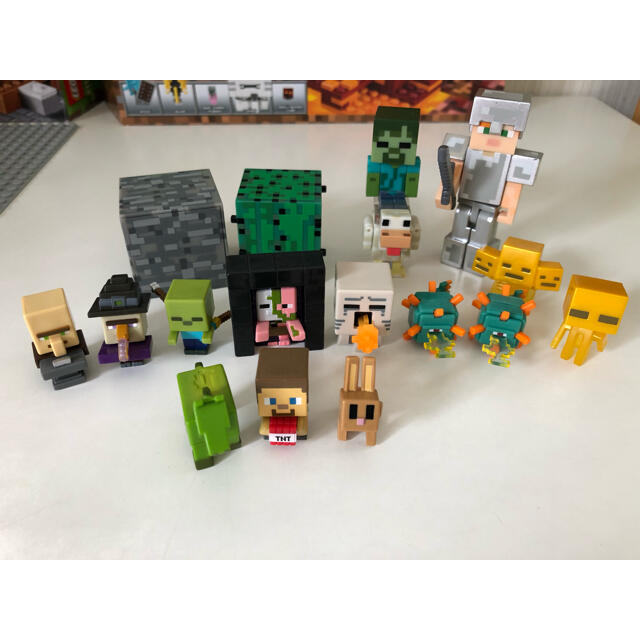 マインクラフト Minecraft マイクラ フィギュア まとめ売りの通販 by