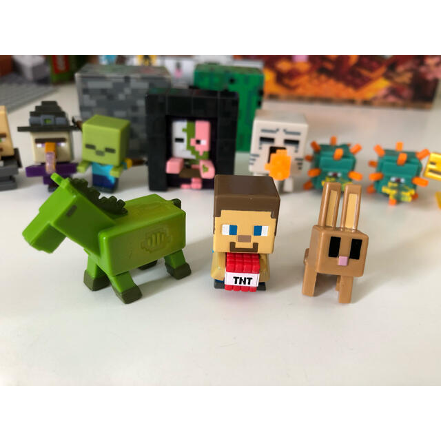 マインクラフト Minecraft マイクラ フィギュア まとめ売りの通販 by