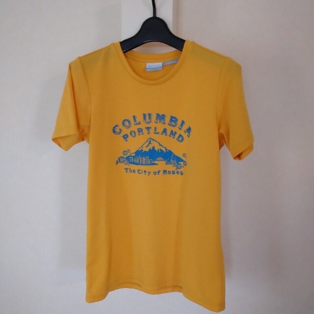 Columbia(コロンビア)のColumbia 黄色 Ｔシャツ レディースのトップス(Tシャツ(半袖/袖なし))の商品写真