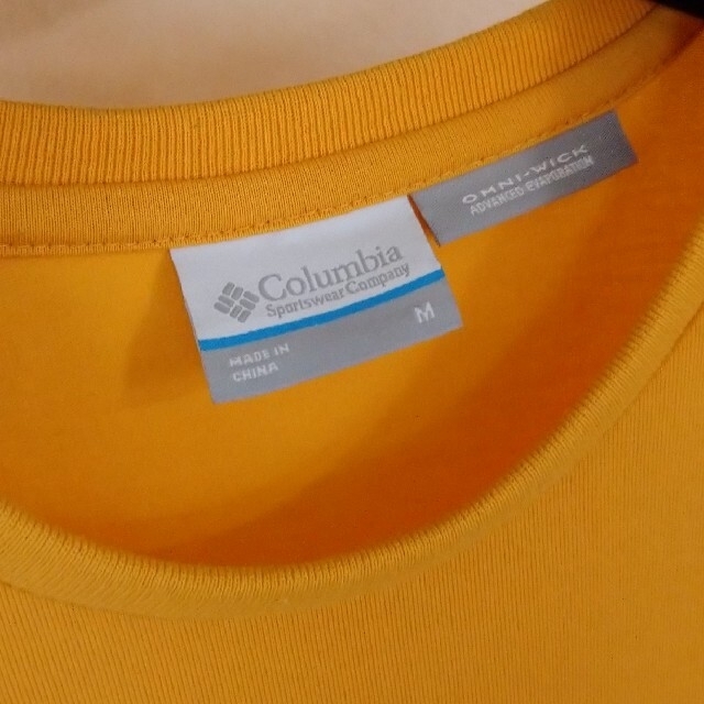 Columbia(コロンビア)のColumbia 黄色 Ｔシャツ レディースのトップス(Tシャツ(半袖/袖なし))の商品写真