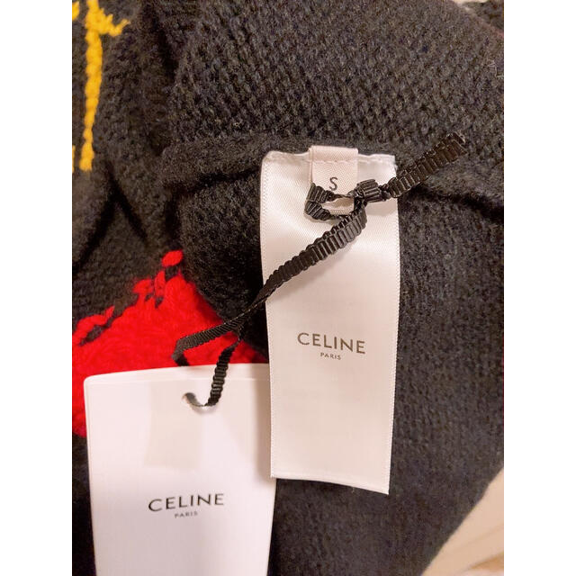 celine(セリーヌ)の【全国完売】CELINE ランウェイ着 セーター S ブラック メンズのトップス(ニット/セーター)の商品写真