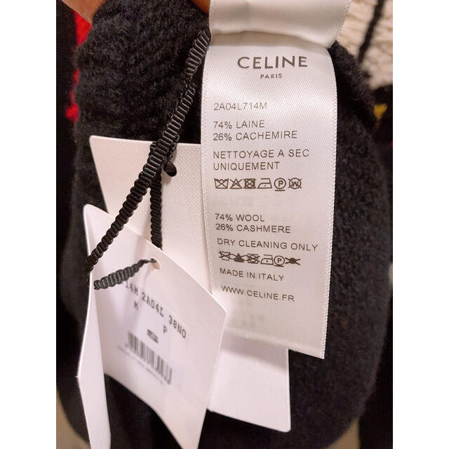 celine(セリーヌ)の【全国完売】CELINE ランウェイ着 セーター S ブラック メンズのトップス(ニット/セーター)の商品写真