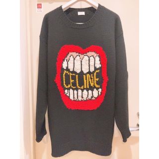 celine - 【全国完売】CELINE ランウェイ着 セーター S ブラックの通販 ...