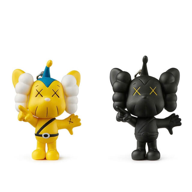 KAWS JPP KEYHOLDER （Yellow, Black）