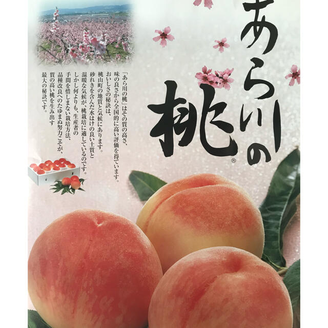 桃　あらかわの桃®︎ 川中島白桃　15玉　訳あり 食品/飲料/酒の食品(フルーツ)の商品写真