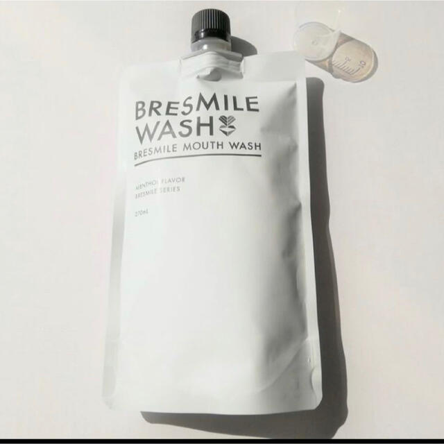 ブレスマイルウォッシュ BRESMILE 270ml 軽量カップ付属口臭予防 ブレスマイルウォッシュ BRESMILE 270ml 軽量カップ付属口臭予防