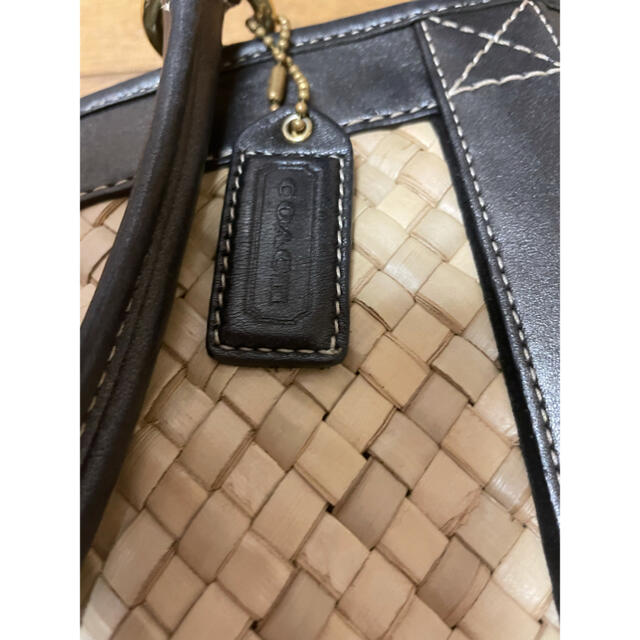 COACH(コーチ)のお値下げしました‼️コーチ　かごバック レディースのバッグ(かごバッグ/ストローバッグ)の商品写真