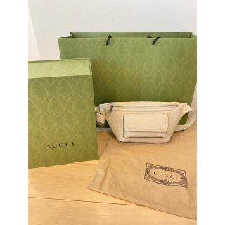 グッチ(Gucci)のまーくん様☆新品未使用☆ GUCCI グッチ　GGエンボス ベルトバッグ(ウエストポーチ)