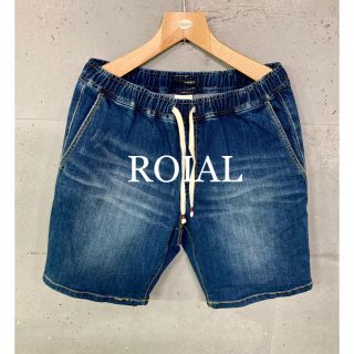 ロイヤル(roial)の美品！ROIAL デニムショートパンツ！(ショートパンツ)